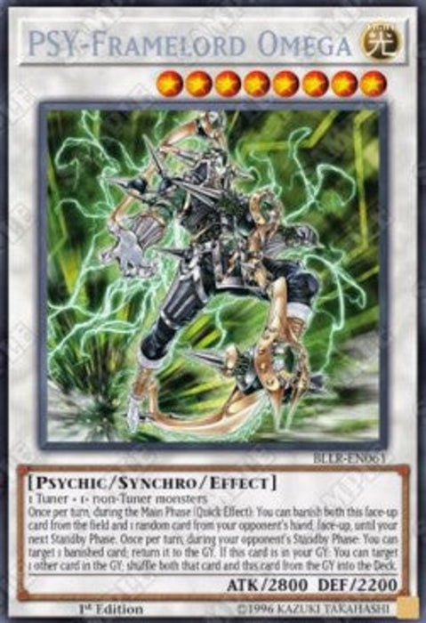 PSY-Framelord Omega BLLR-EN061 Secret Rare Englisch