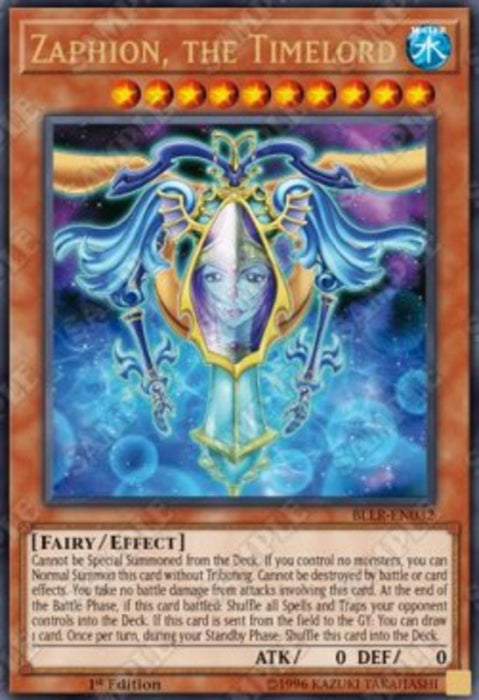 Zaphion, the Timelord BLLR-EN032 Ultra Rare Englisch