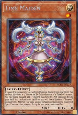 Time Maiden BLLR-EN035 Secret Rare Englisch