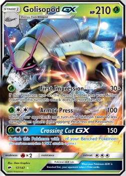 Golisopod GX BUS-17 Ultra Rare Englisch