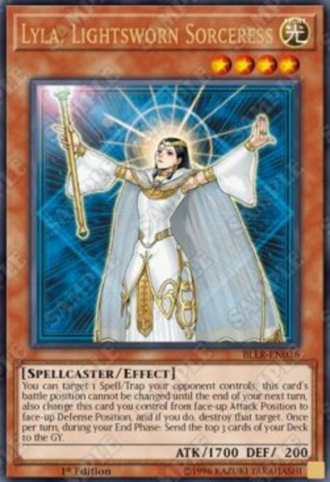 Lyla, Lightsworn Sorceress BLLR-EN036 Ultra Rare Englisch