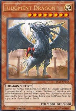 Judgment Dragon BLLR-EN041 Ultra Rare Englisch