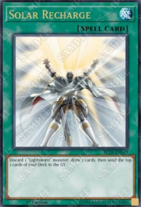 Solar Recharge BLLR-EN045 Ultra Rare Englisch