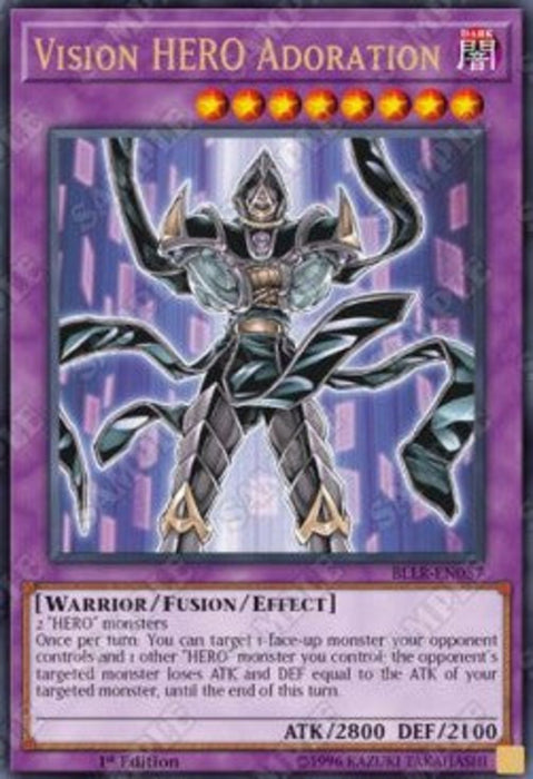 Vision HERO Adoration BLLR-EN057 Ultra Rare Englisch