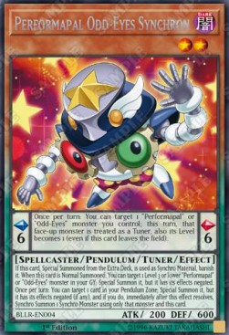 Performapal Odd-Eyes Synchron BLLR-EN004 Secret Rare Englisch