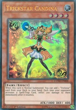 Trickstar Candina COTD-EN008 Ultra Rare Amerikanisch