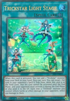 Trickstar Light Stage COTD-EN053 Ultra Rare Amerikanisch
