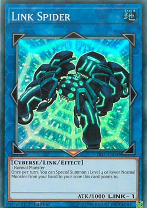 Link Spider YS17-EN043 Super Rare Englisch