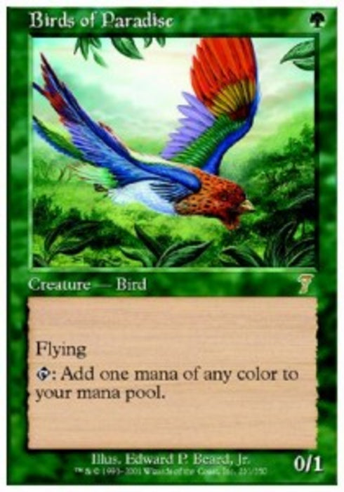 Paradiesvögel 7ED-231 Rare Deutsch