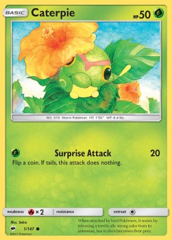 Caterpie BUS-1 Common Englisch