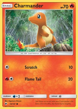 Charmander BUS-18 Common Englisch