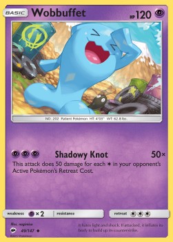 Wobbuffet BUS-49 Uncommon Englisch