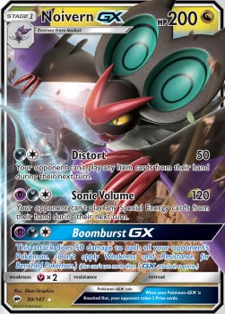 Noivern GX BUS-99 Ultra Rare Englisch