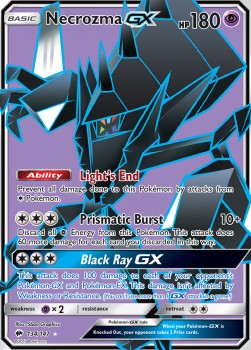 Necrozma GX BUS-134 Ultra Rare Englisch