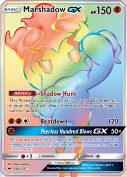 Marshadow GX BUS-156 Secret Rare Deutsch