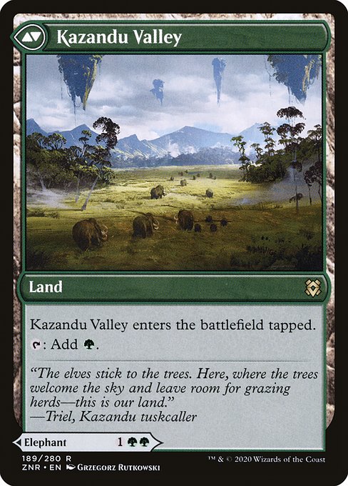 Kazandu Mammoth // Kazandu Valley - Back Face