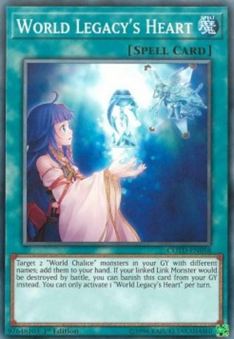 World Legacy's Heart COTD-EN058 Common Englisch