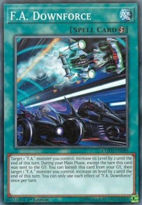 F.A. Downforce COTD-EN089 Common Englisch