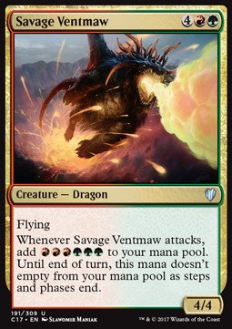 Savage Ventmaw C17-191 Uncommon Englisch