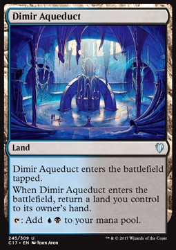 Dimir Aqueduct C17-245 Uncommon Englisch