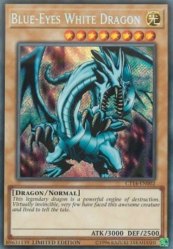 Blue-Eyes White Dragon CT14-EN002 Secret Rare Englisch
