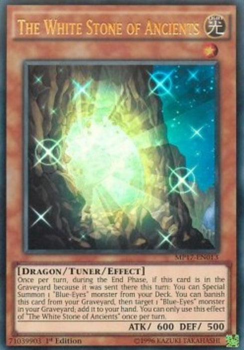 The White Stone of Ancients MP17-EN013 Ultra Rare Englisch