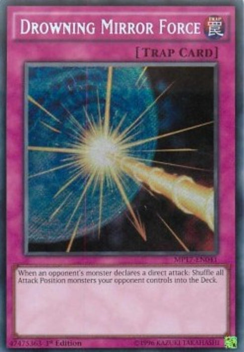 Drowning Mirror Force MP17-EN041 Secret Rare Englisch