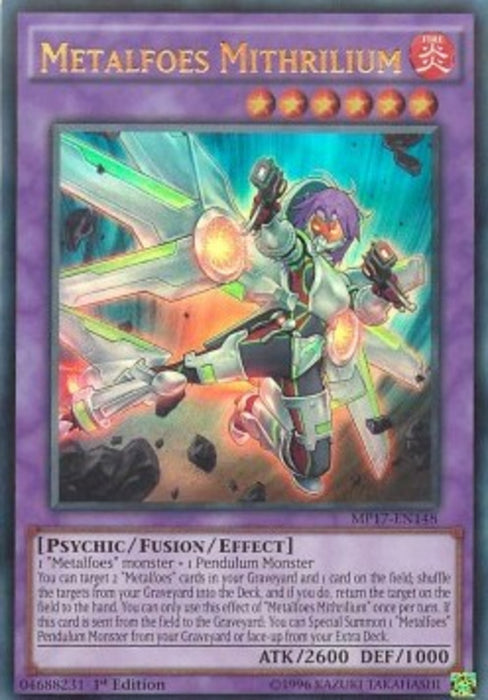 Metalfoes Mithrilium MP17-EN148 Ultra Rare Englisch