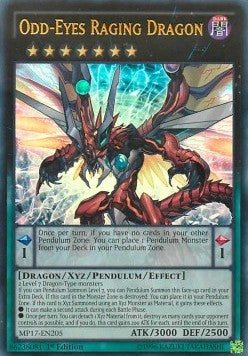 Odd-Eyes Raging Dragon MP17-EN205 Ultra Rare Englisch