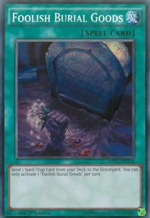 Foolish Burial Goods MP17-EN218 Secret Rare Englisch
