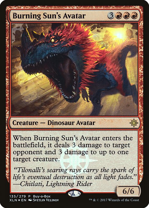 Magic: Burning Sun's Avatar