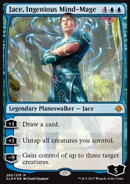 Jace, Ingenious Mind-Mage XLN-280 Mythic Italienisch