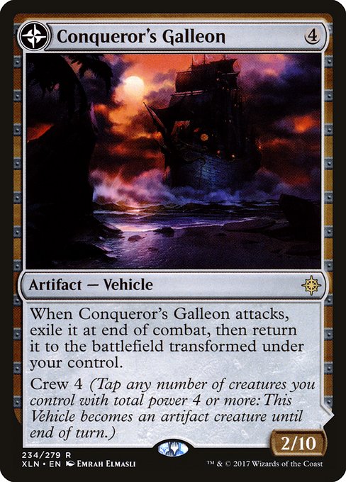 Magic: Conqueror's Galleon / Conqueror's Foothold