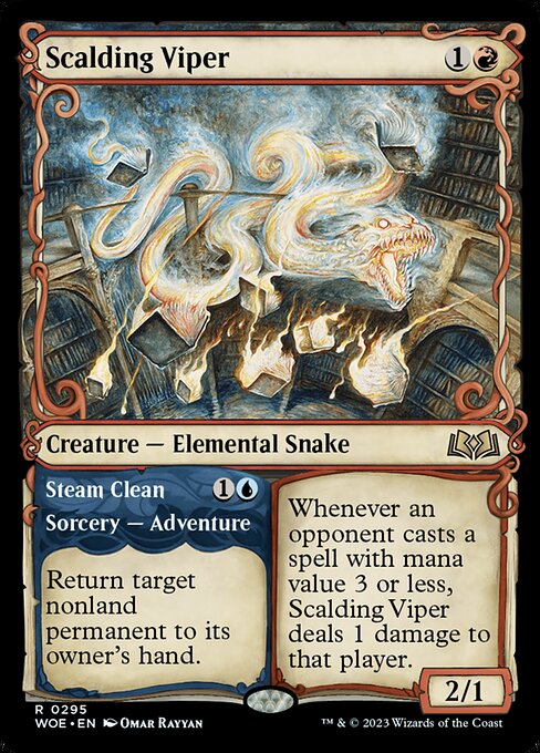 Scalding Viper // Steam Clean - Back Face