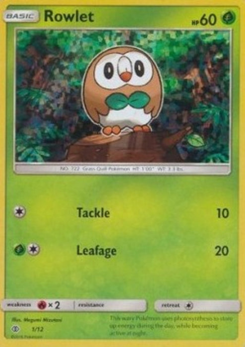 Rowlet MCD17-1 Promo Englisch