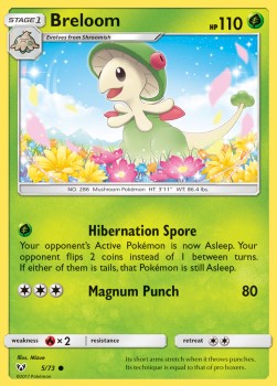 Breloom SLG-5 Common Englisch