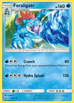 Feraligatr SLG-20 Uncommon Deutsch