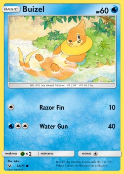 Buizel SLG-22 Common Englisch