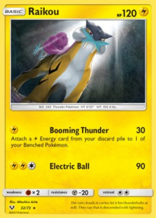 Raikou SLG-32 Holo Rare Deutsch