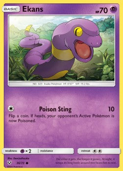 Ekans SLG-36 Common Englisch