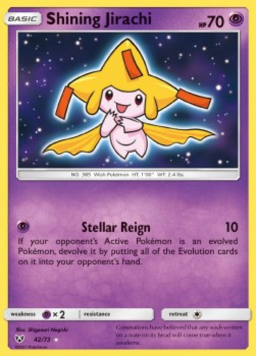 Shining Jirachi SLG-42 Ultra Rare Englisch