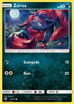 Zorua SLG-52 Common Deutsch
