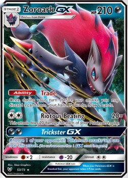 Zoroark GX SLG-53 Ultra Rare Deutsch