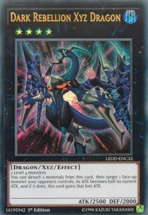 Dark Rebellion Xyz Dragon LEDD-ENC32 Ultra Rare Englisch