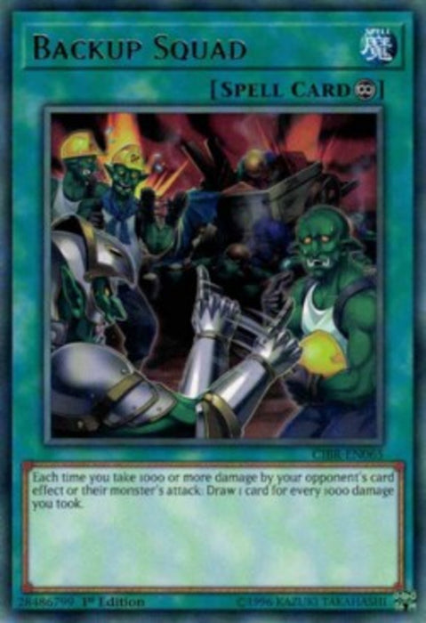 Backup Squad CIBR-EN065 Rare Englisch