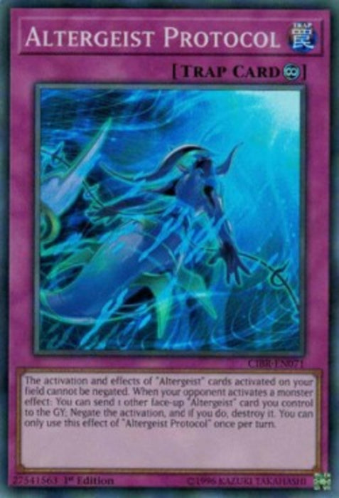 Altergeist Protocol CIBR-EN071 Super Rare Englisch