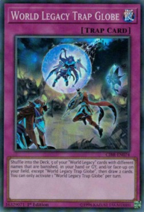 World Legacy Trap Globe CIBR-EN074 Super Rare Englisch