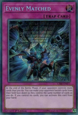Evenly Matched CIBR-EN077 Secret Rare Englisch