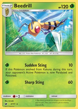 Beedrill CIN-3 Rare Deutsch