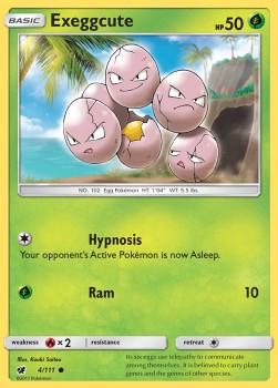 Exeggcute CIN-4 Common Englisch